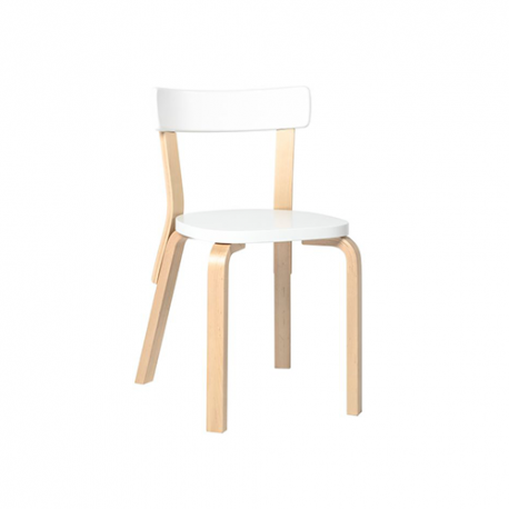 69 Chair - Wit - Artek - Alvar Aalto - Google Shopping - Furniture by Designcollectors