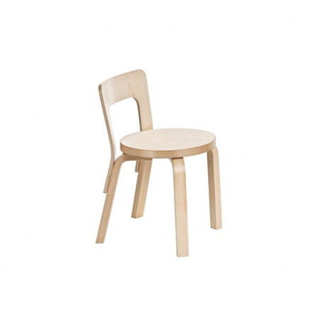 N65 Children's Chair Birch Veneer - Artek - Alvar Aalto - Furniture by Designcollectors
