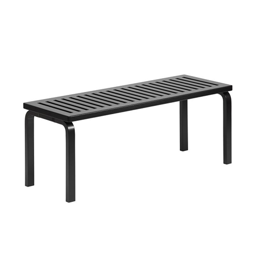 153A Bench Noir - Artek - Alvar Aalto - Google Shopping - Furniture by Designcollectors