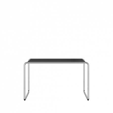 S 285/0 Desk, Stained ash, Deep black (showroom model) - Thonet - Marcel Breuer - Furniture by Designcollectors