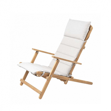 BM5568 Deck chair (incl. cushion) - Carl Hansen & Son - Børge Mogensen - Outlet - Furniture by Designcollectors