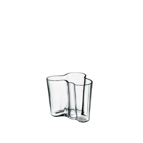 Alvar Aalto Collection Vase 95 mm Clear - Iittala - Furniture by Designcollectors
