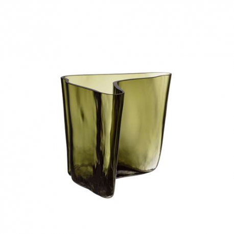Buy Iittala Alvar Aalto Collection vase 175 x 140 mm moss by Alvar Aalto - The biggest stock in of Design furniture!