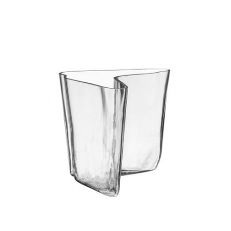 Buy Iittala Alvar Aalto Collection vase 175 x mm clear glass by Alvar Aalto - The biggest stock in Europe of Design furniture!