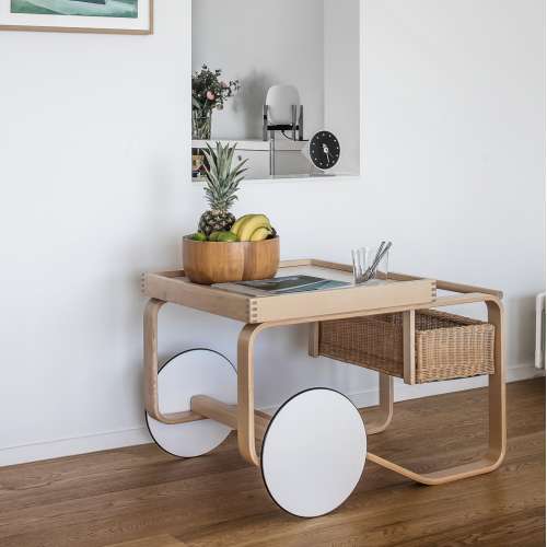 900 Tea Trolley White - Furniture by Designcollectors