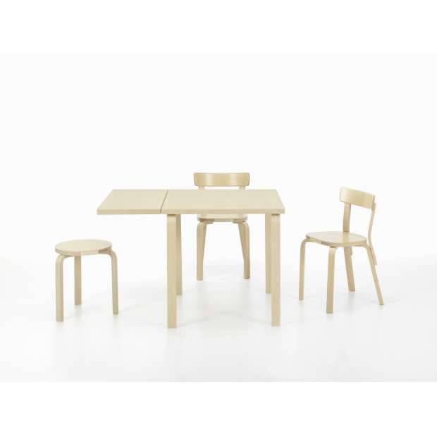DL81C Table Pliante, Birch Veneer - Artek - Alvar Aalto - Tables & Bureaux - Furniture by Designcollectors