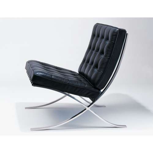 Barcelona Chair Relax, Noir - Knoll - Ludwig Mies van der Rohe - Accueil - Furniture by Designcollectors