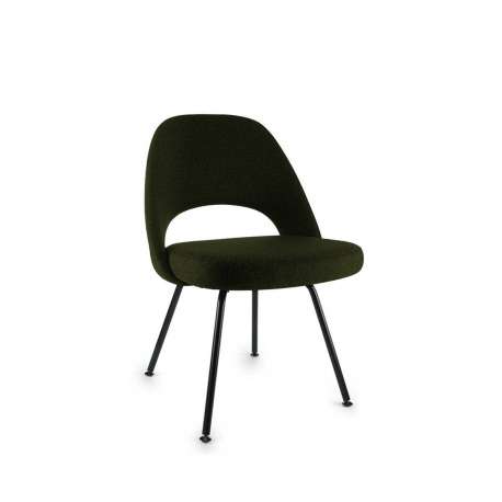 Saarinen Conference Chair, Black metal legs, Hyle Moss - Knoll - Furniture by Designcollectors