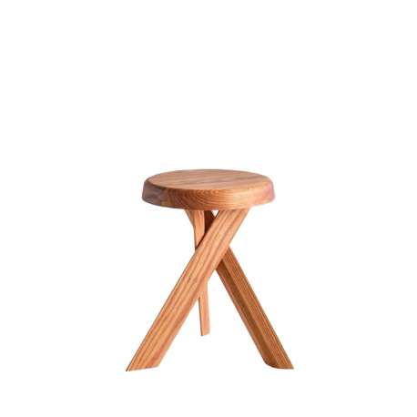 S31A Tabouret rond, assise basse - Pierre Chapo - Pierre Chapo - Furniture by Designcollectors
