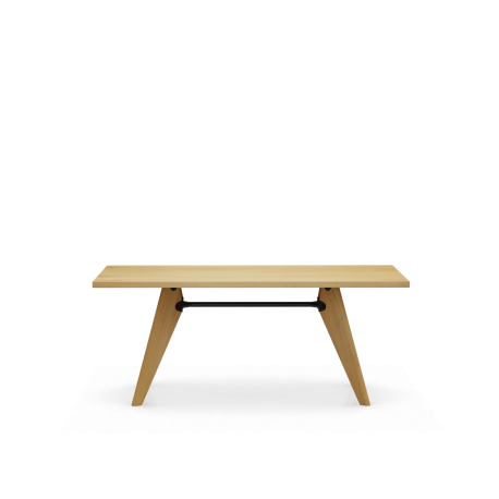 Tafel S.A.M. Bois (2600 x 900 mm) - Solid Oak - Vitra - Jean Prouvé - Tables - Furniture by Designcollectors