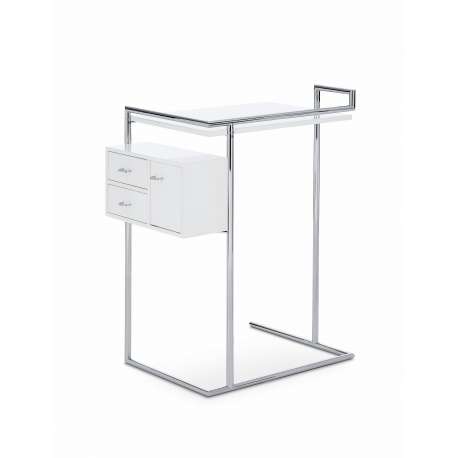 Petite Coiffeuse Dressing Table, White high-gloss - Classicon - Eileen Gray - Furniture by Designcollectors